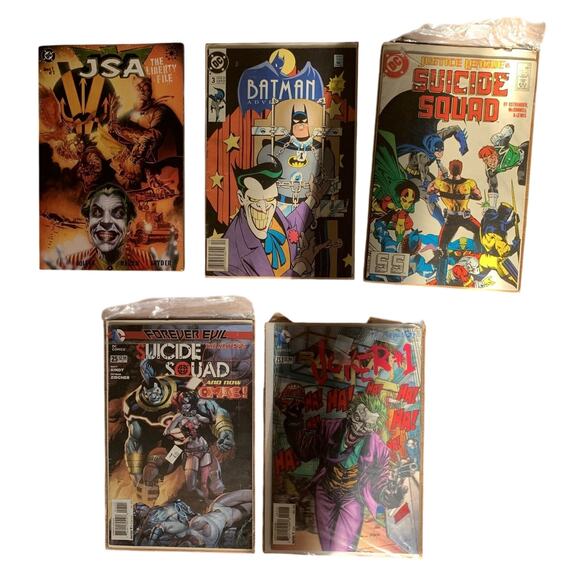 DC COMIC BOOKS LOT OF 5 - GOOD CONDITION! SOME VINTAGE!! - Picture 1 of 12